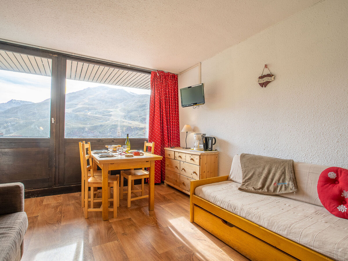 Studio Pelvoux 102 aux Ménuires, vue montagne - Photo 7