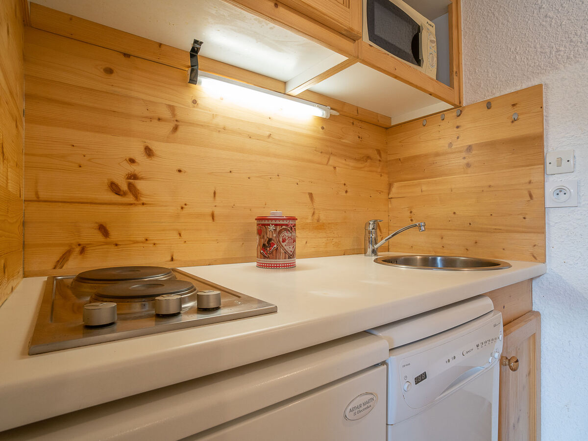 Studio Pelvoux 102 aux Ménuires, vue montagne - Photo 12