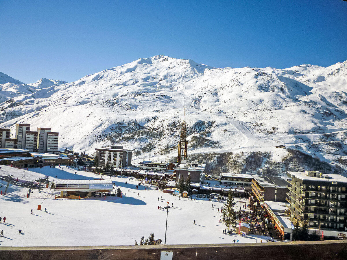 Studio Pelvoux 102 aux Ménuires, vue montagne - Photo 15