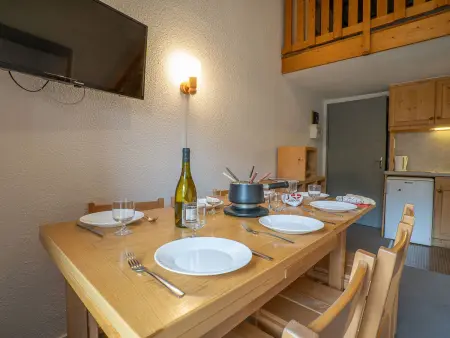 Appartement Les Ménuires 50 m² avec balcon et vue montagnes : photo 7