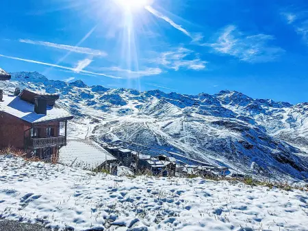 Appartement 28 m² à Val Thorens, balcon sud et vue sur les montagnes : photo 25