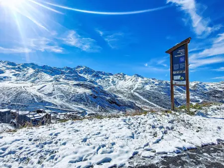 Appartement 28 m² à Val Thorens, balcon sud et vue sur les montagnes : photo 27