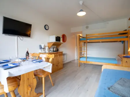 Studio 22 m² au Corbier, 9ème étage vue pistes - Photo 1