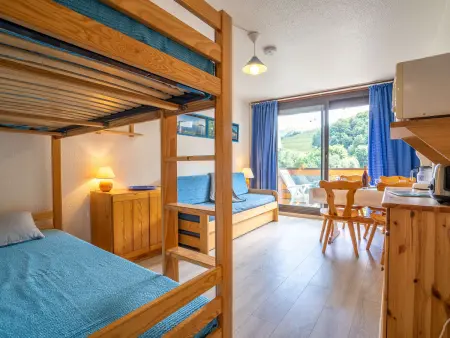 Studio 22 m² au Corbier, 9ème étage vue pistes - Photo 2
