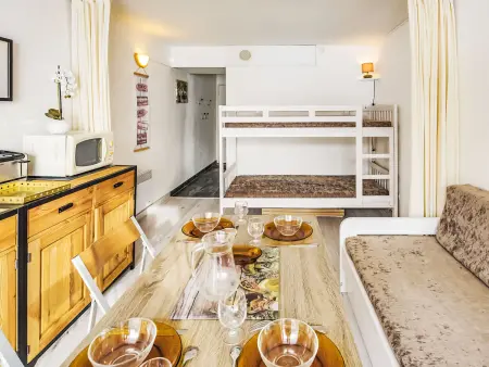 Studio 22 m² Soyouz Vanguard, vue pistes ski : photo 3