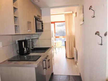 Studio 22 m² Soyouz Vanguard, vue pistes ski : photo 4
