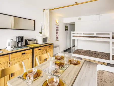 Studio 22 m² Soyouz Vanguard, vue pistes ski : photo 8