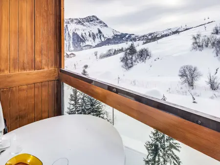 Studio 22 m² Soyouz Vanguard, vue pistes ski : photo 13