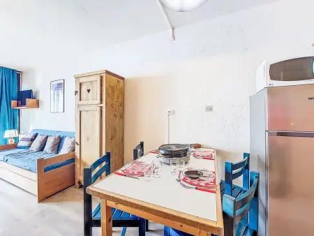 Studio Cosmos avec balcon sud et vue pistes : photo 11