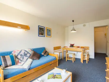 Studio 28m² Pegase Phenix, vue pistes, balcon sud : photo 2