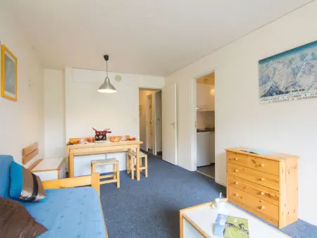 Studio 28m² Pegase Phenix, vue pistes, balcon sud : photo 8