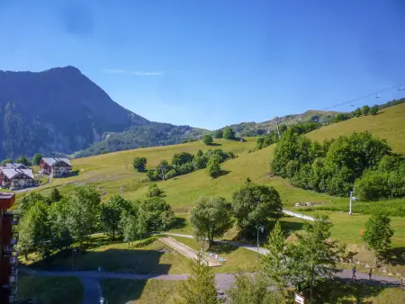 Studio 28m² Pegase Phenix, vue pistes, balcon sud : photo 13