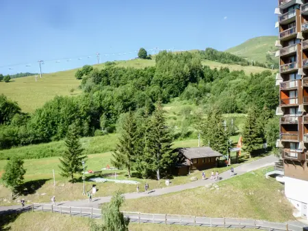 Studio 28m² Pegase Phenix, vue pistes, balcon sud : photo 14