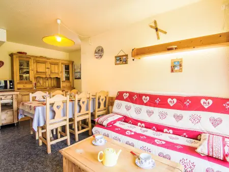 Appartement à Le Corbier pour 6 personnes, avec accès à une piscine : photo 2