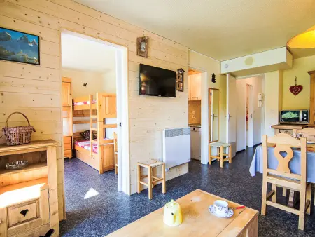 Appartement à Le Corbier pour 6 personnes, avec accès à une piscine : photo 7