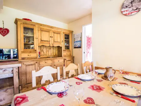 Appartement à Le Corbier pour 6 personnes, avec accès à une piscine : photo 9