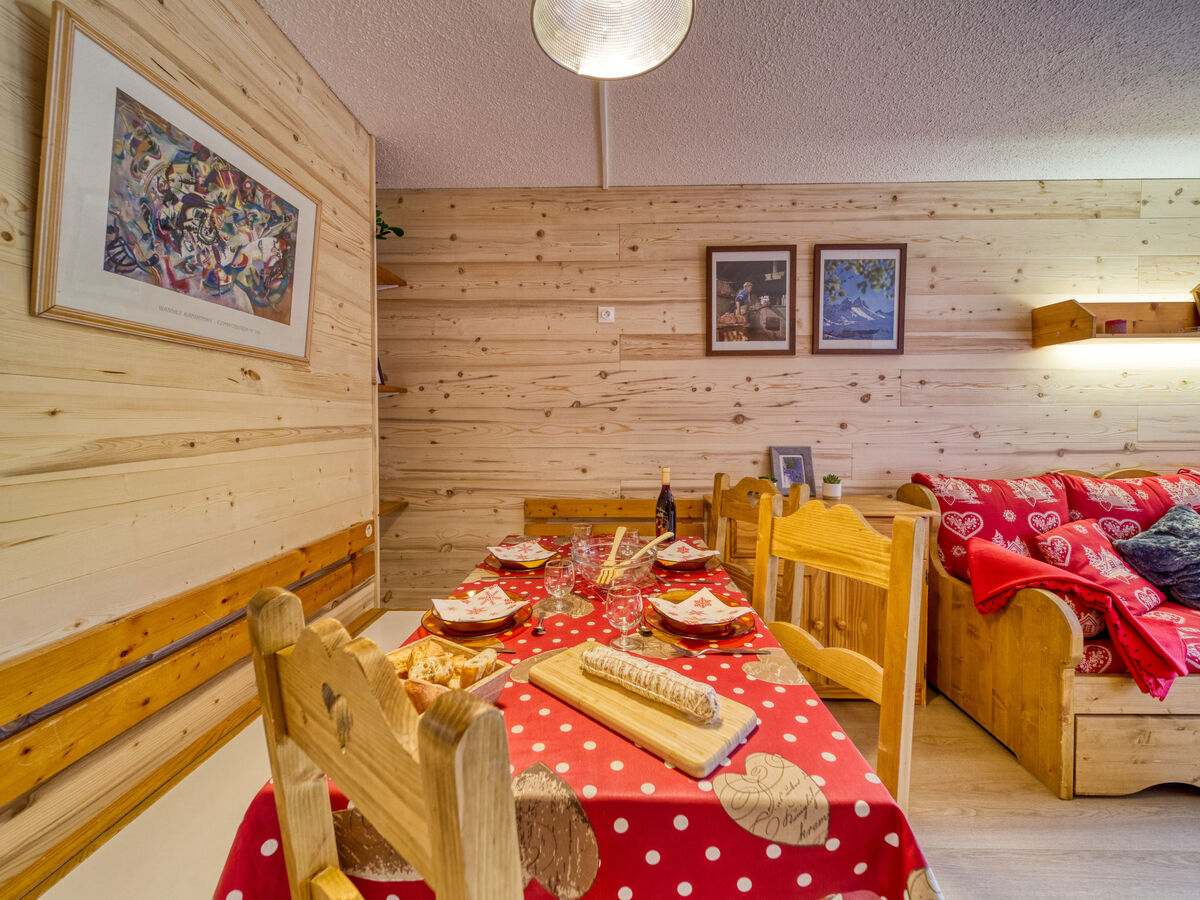 Studio 28 m² Lunik Orion, balcon sud vue pistes - Photo 3
