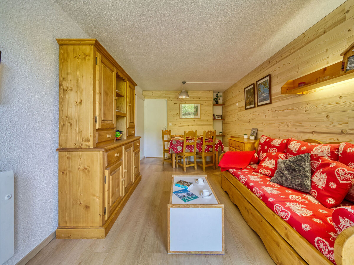 Studio 28 m² Lunik Orion, balcon sud vue pistes - Photo 7