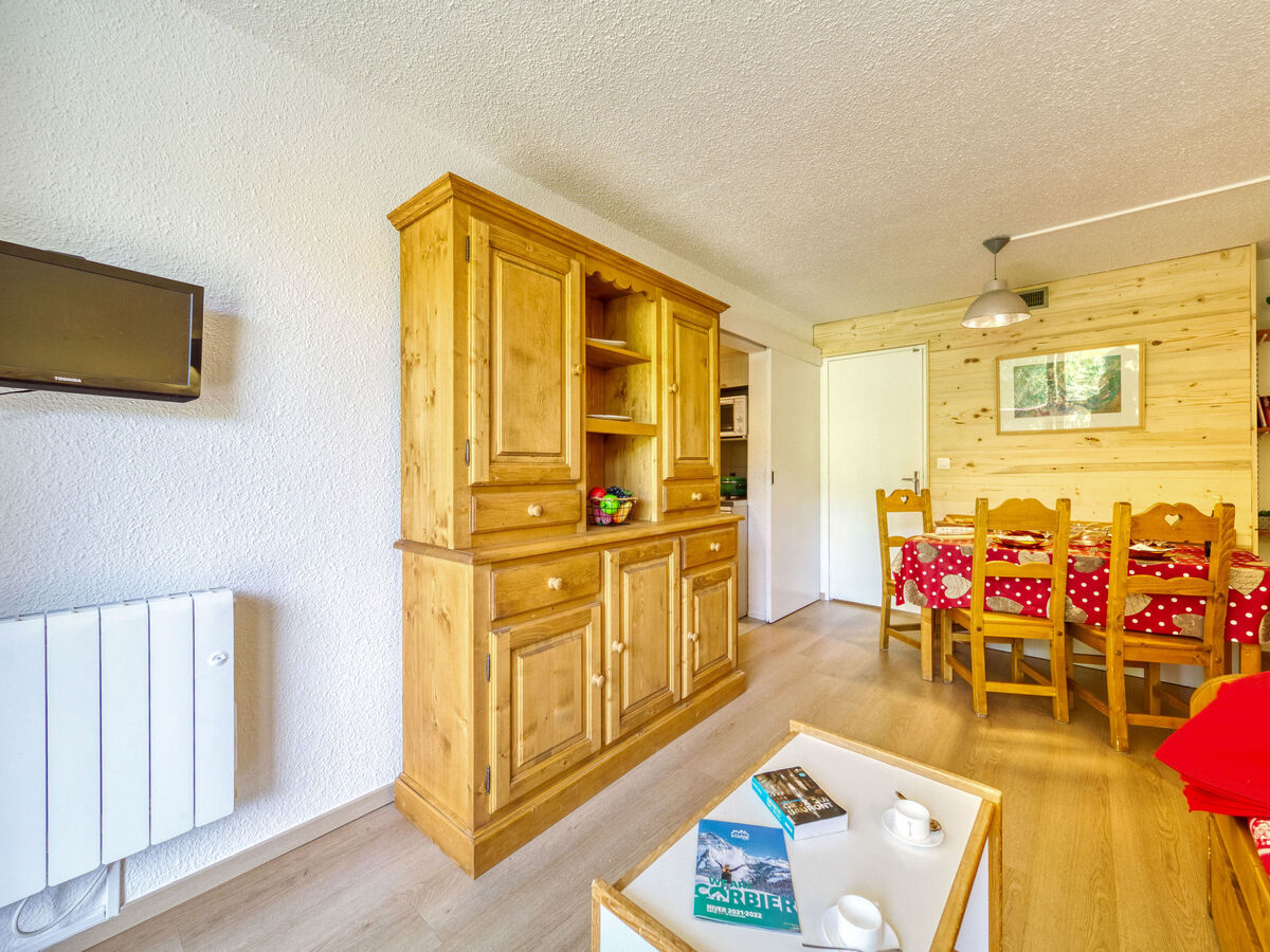 Studio 28 m² Lunik Orion, balcon sud vue pistes - Photo 10