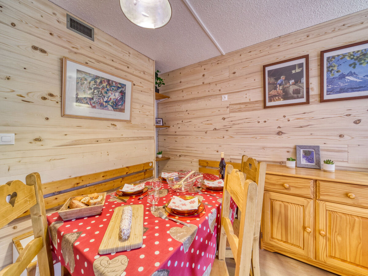 Studio 28 m² Lunik Orion, balcon sud vue pistes - Photo 14