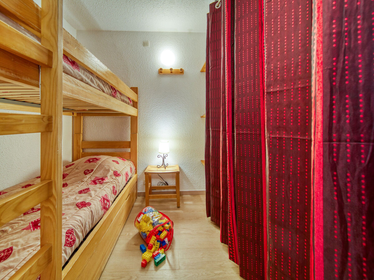 Studio 28 m² Lunik Orion, balcon sud vue pistes - Photo 16