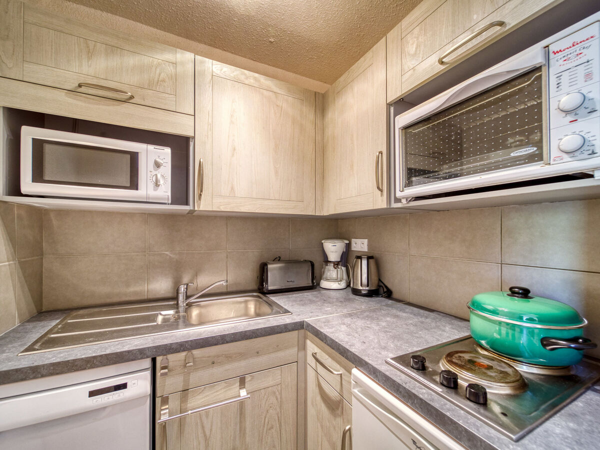 Studio 28 m² Lunik Orion, balcon sud vue pistes - Photo 18