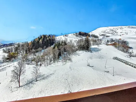 Studio Vostok Zodiaque, vue pistes au 11e étage - Photo 22