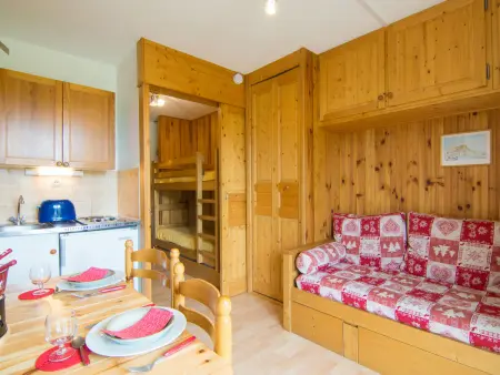 Studio 18 m² Plein Soleil, 100 m des pistes : photo 3
