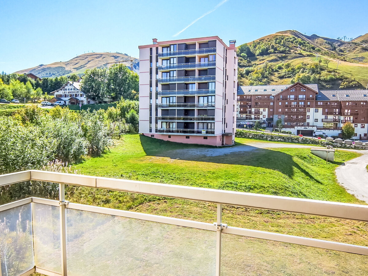 Studio 23 m² La Toussuire, balcon vue montagne - Photo 3