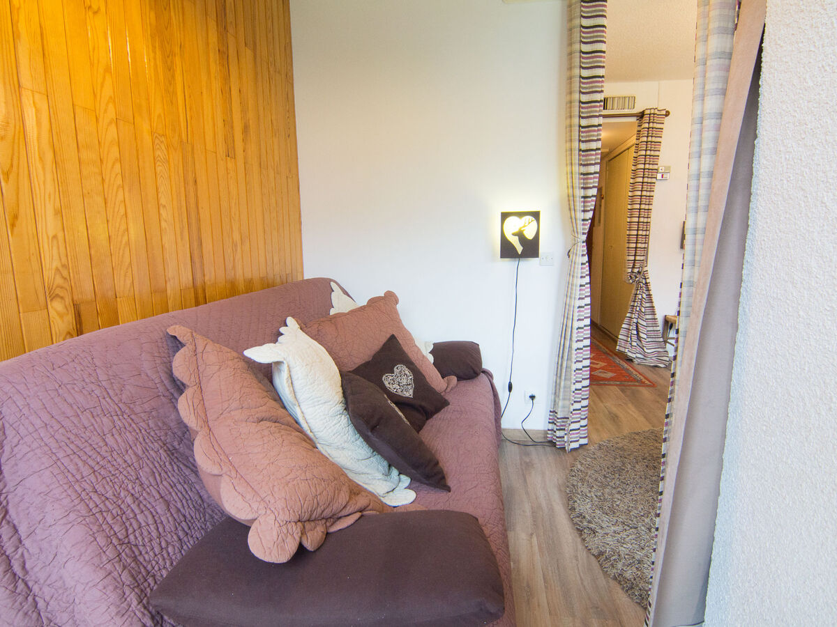 Studio 23 m² La Toussuire, balcon vue montagne - Photo 7