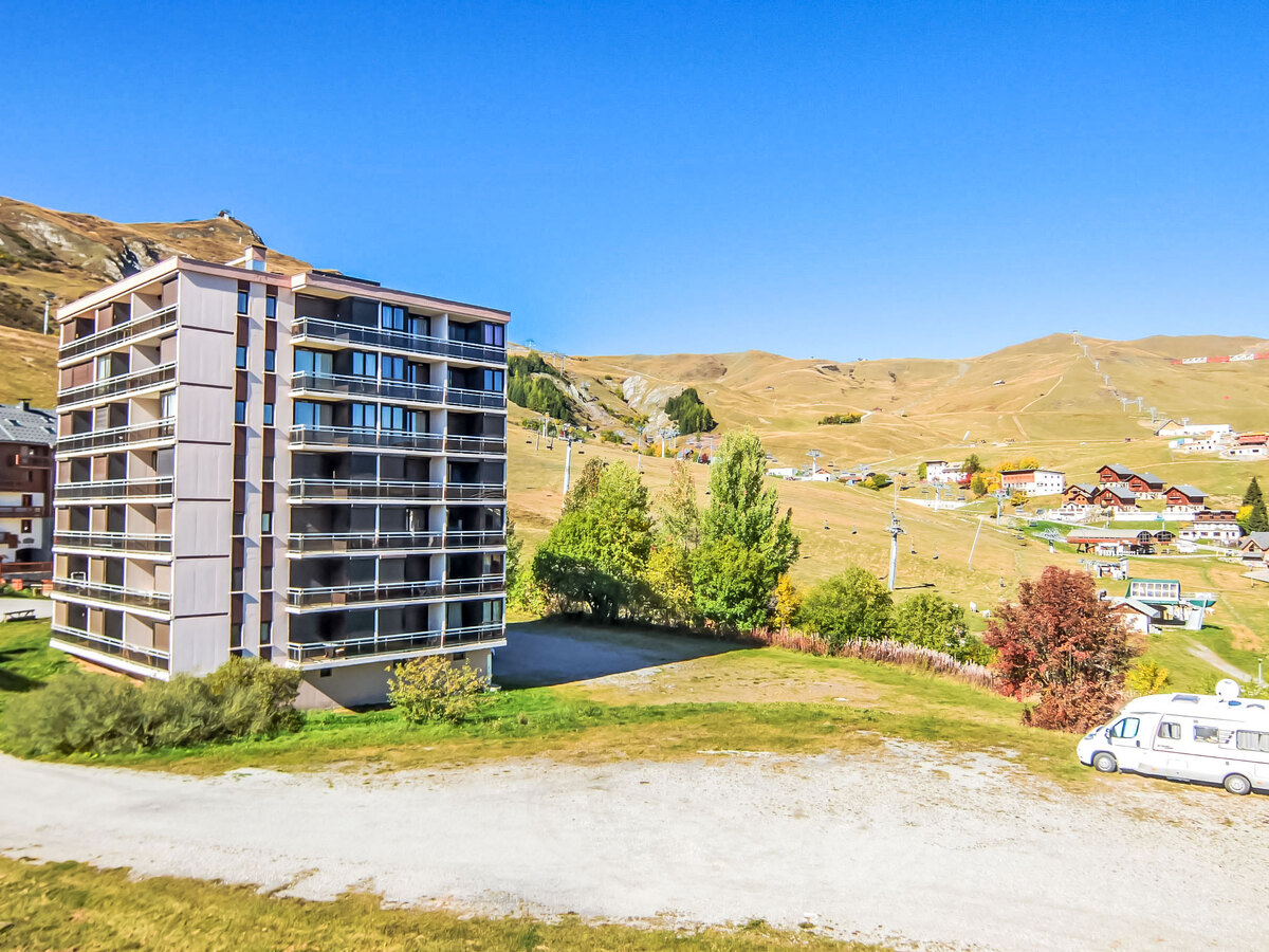 Studio 23 m² La Toussuire, balcon vue montagne - Photo 10