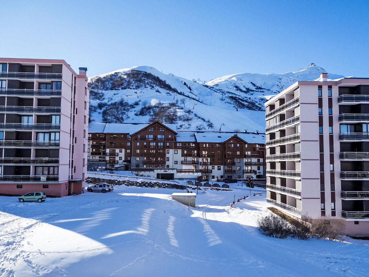 Studio 23 m² La Toussuire, balcon vue montagne - Photo 14