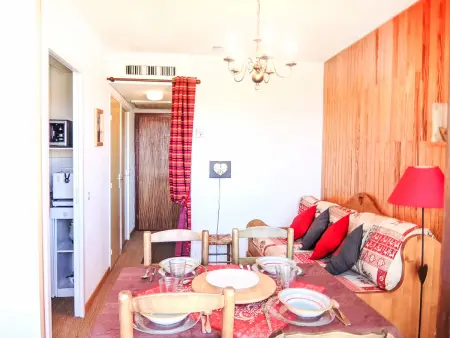 Studio 23 m² vue panoramique montagne à La Toussuire - Photo 1