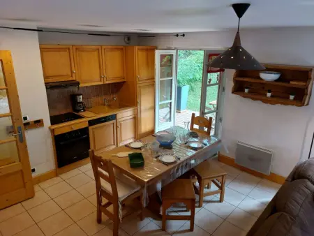 Appartement 4 pers. Saint Gervais, terrasse sud : photo 2