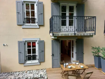 Appartement 4 pers. Saint Gervais, terrasse sud : photo 5