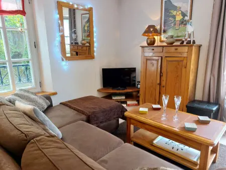 Appartement 4 pers. Saint Gervais, terrasse sud : photo 6
