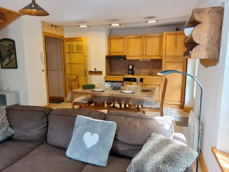Appartement 4 pers. Saint Gervais, terrasse sud : photo 7