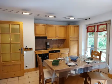 Appartement 4 pers. Saint Gervais, terrasse sud : photo 8
