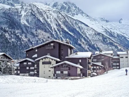 Apt 2 pièces Clos du Savoy, Chamonix, vue montagne : photo 17