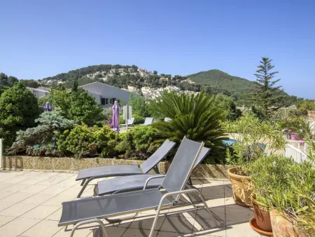 Appartement La Madrague d'Azur – terrasse 45 m² vue mer : photo 15