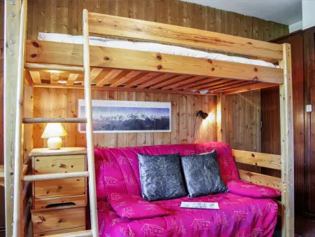 Studio 20 m² Chamonix, balcon vue montagne : photo 7