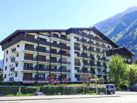 Studio 20 m² Chamonix, balcon vue montagne : photo 13