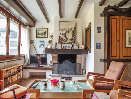 Appartement Le Bois du Bouchet, Chamonix - Vue montagne : photo 3