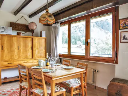 Appartement Le Bois du Bouchet, Chamonix - Vue montagne : photo 4