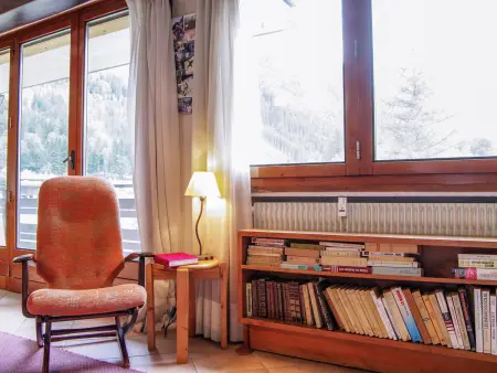 Appartement Le Bois du Bouchet, Chamonix - Vue montagne : photo 7