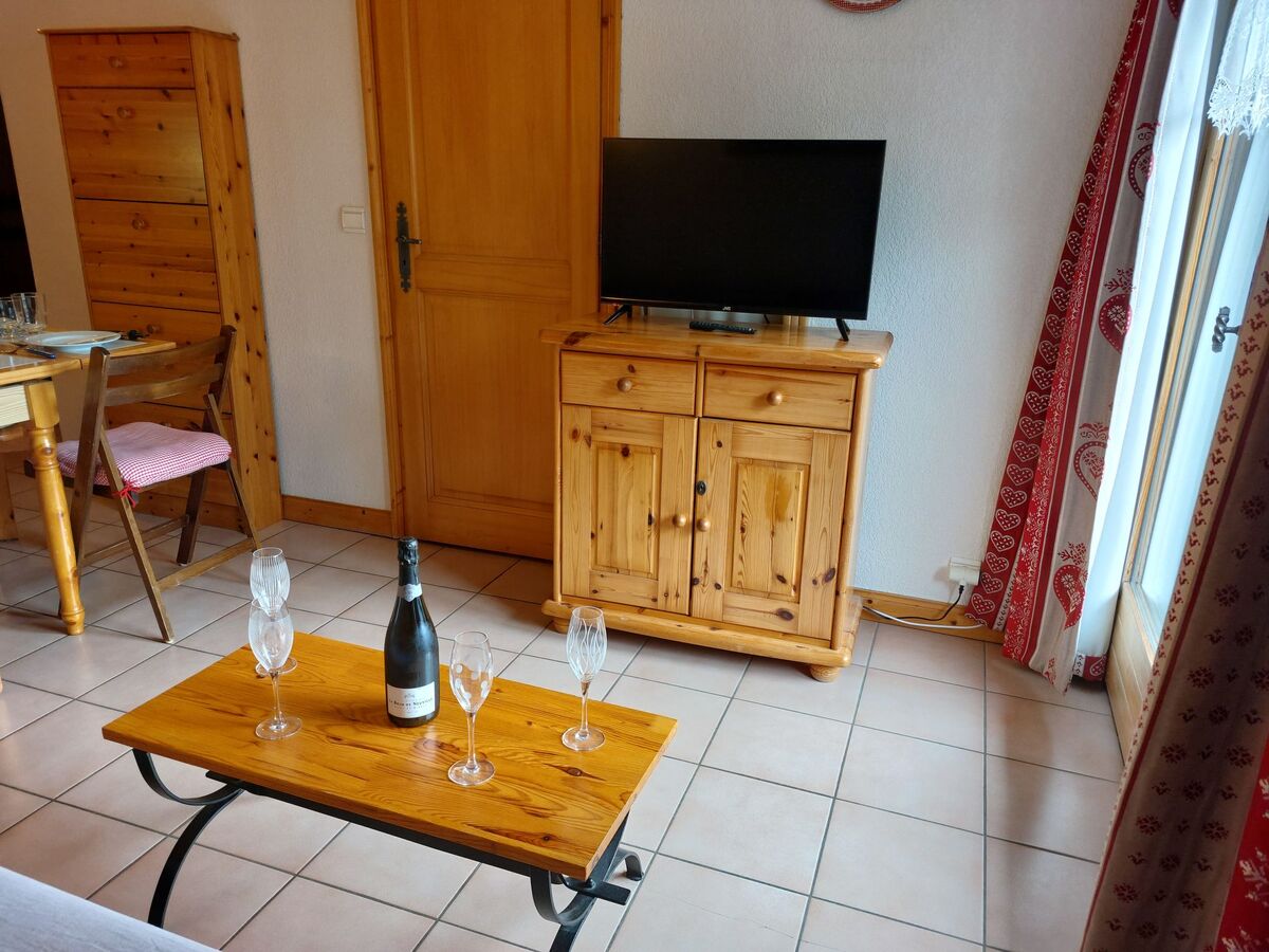 Jardins Alpins 2 - Apt 2p Saint Gervais, balcon montagne - Photo 6