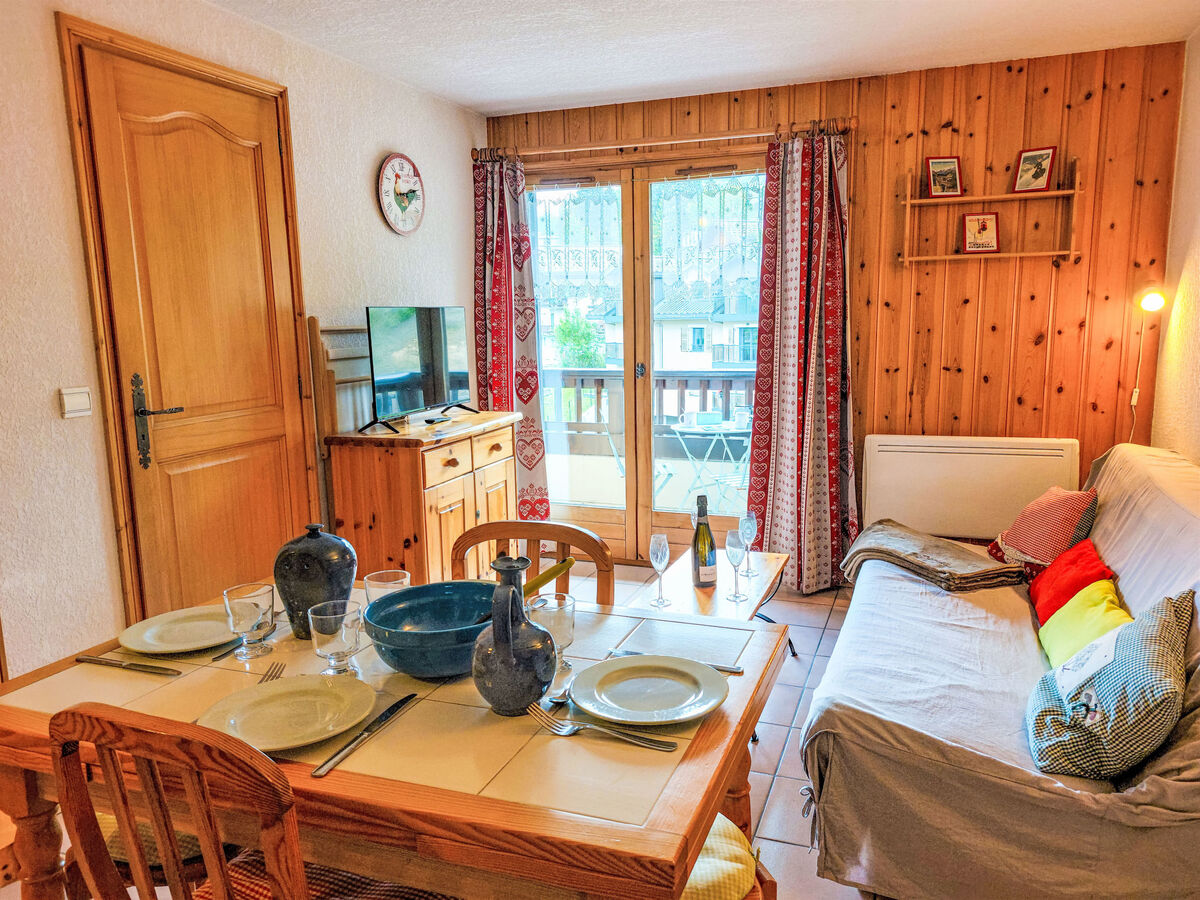Jardins Alpins 2 - Apt 2p Saint Gervais, balcon montagne - Photo 8