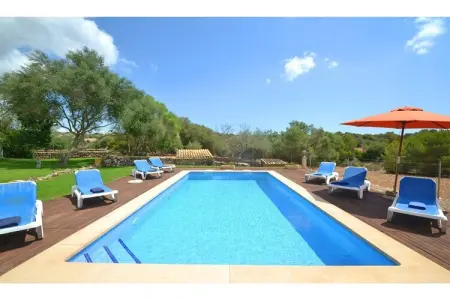 Location maison à Manacor, Maison Porto Cristo avec piscine et jardin