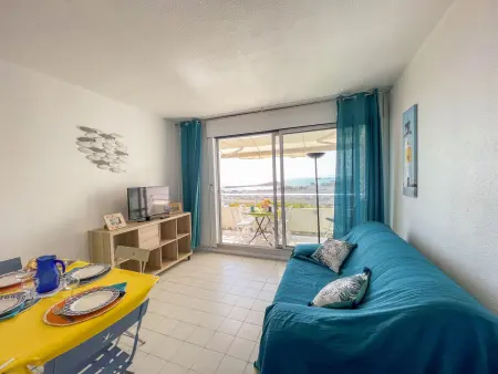 Studio 25 m² vue mer à La Grande Motte, 30 m plage : photo 2