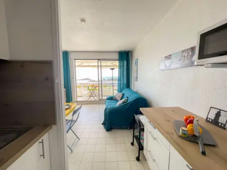Studio 25 m² vue mer à La Grande Motte, 30 m plage : photo 13
